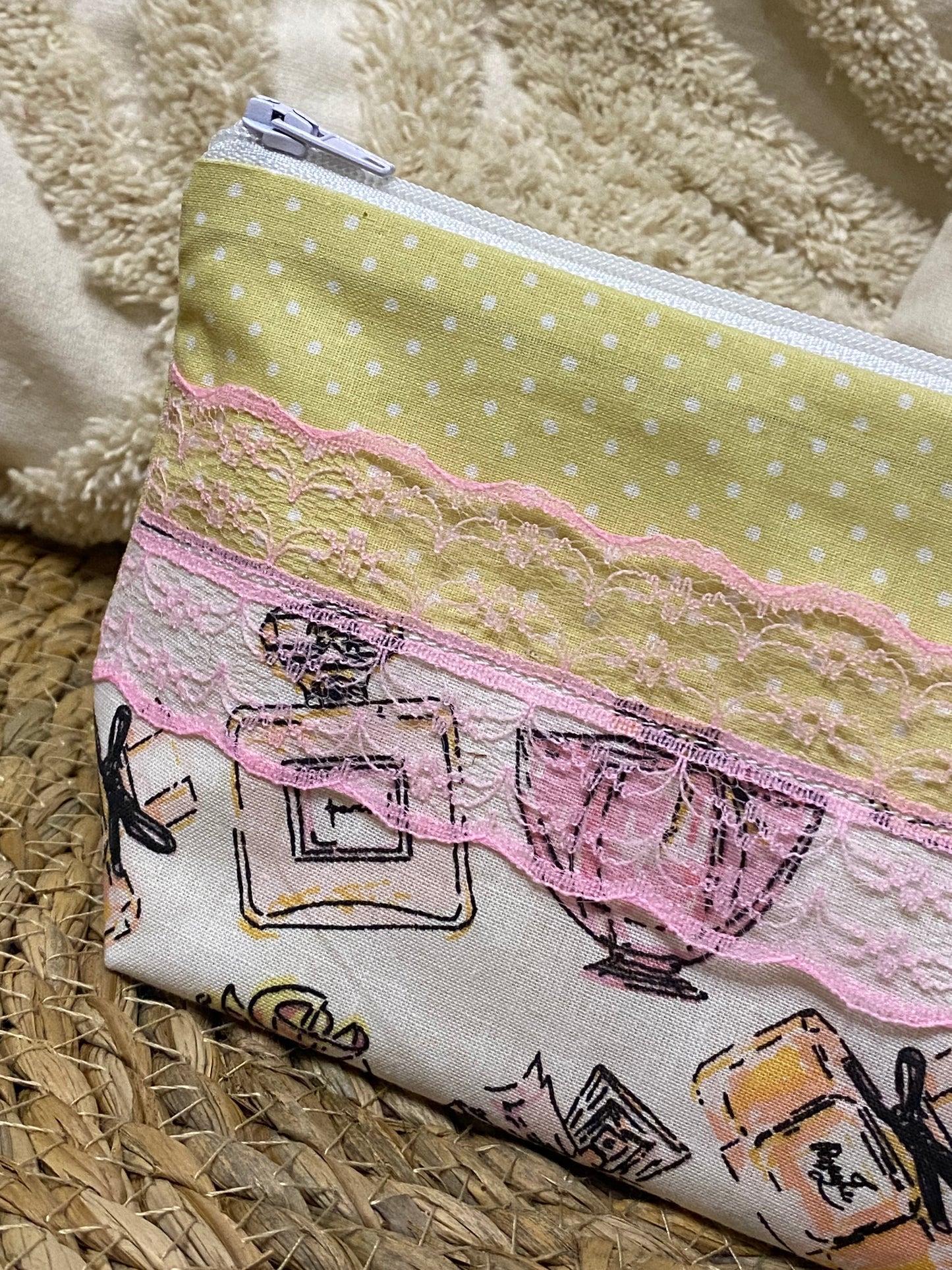 Trousse Virginia - « Mode » Jaune