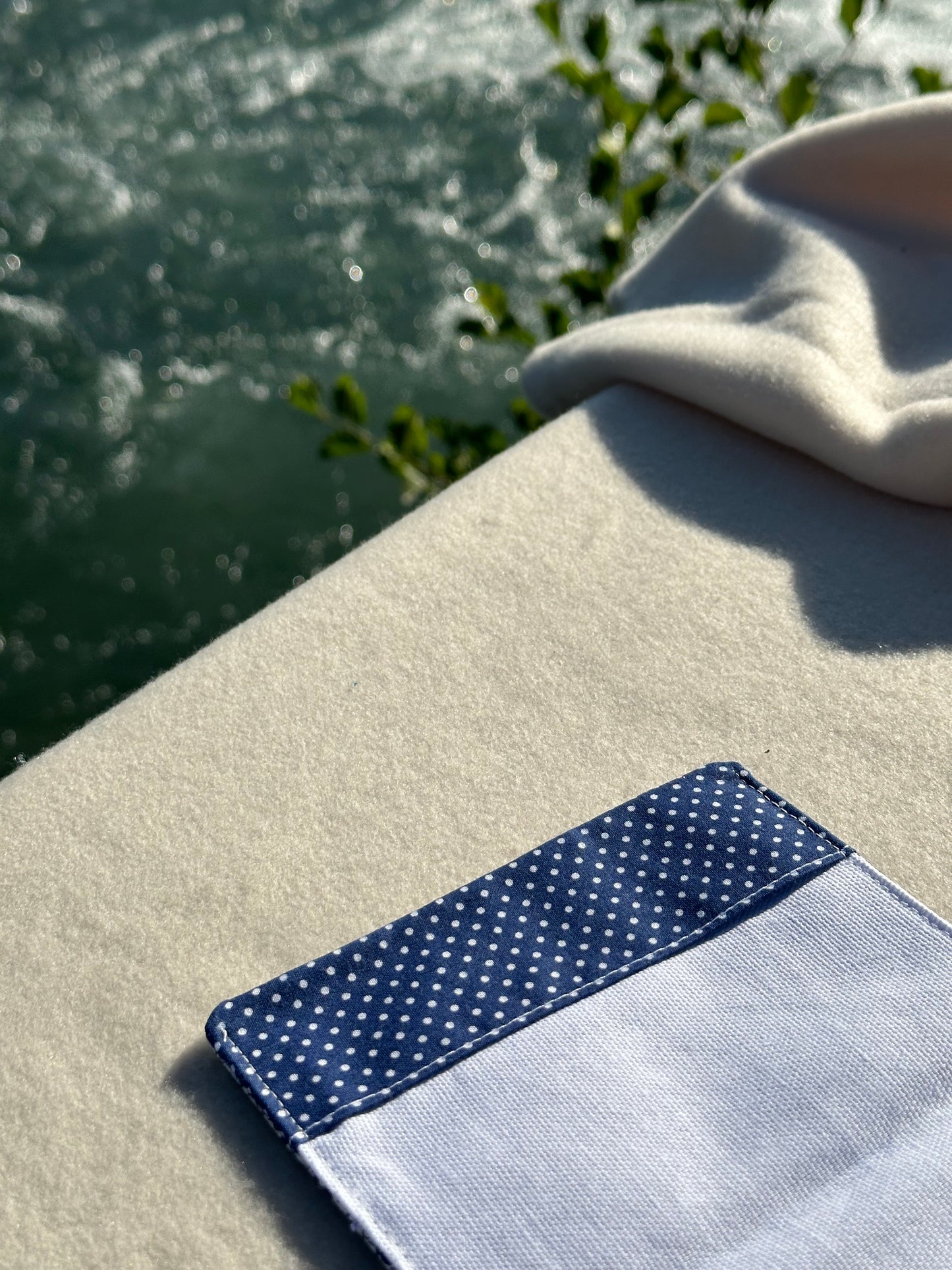 Protège passeport Milena - « Animaux » Bleu