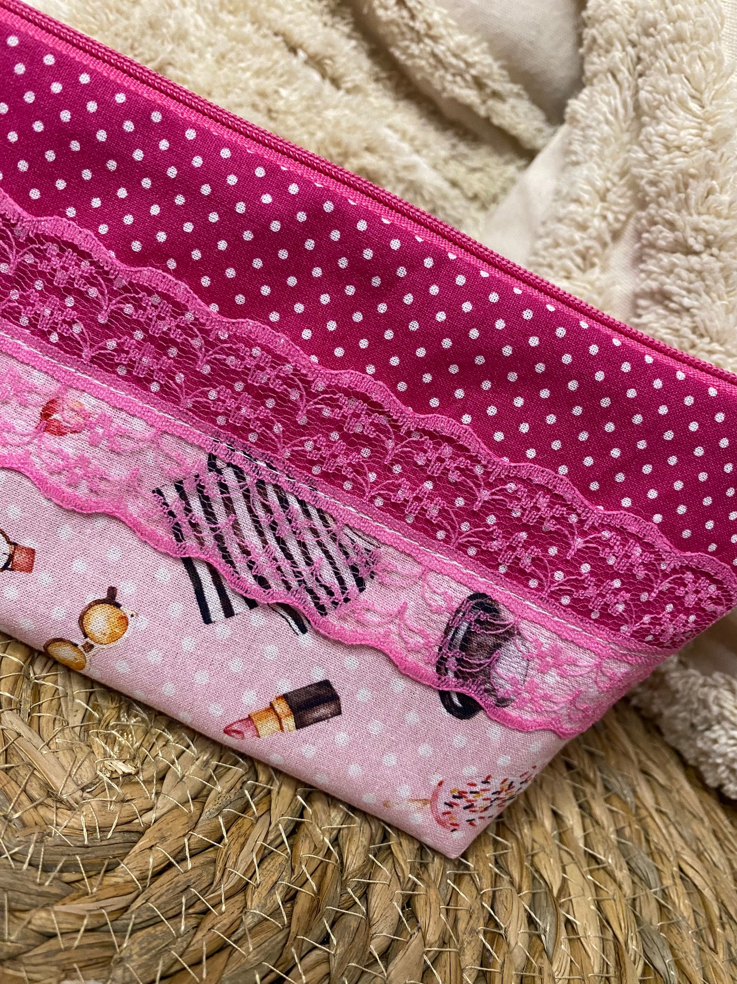 Trousse Virginia - « Mode » Rose