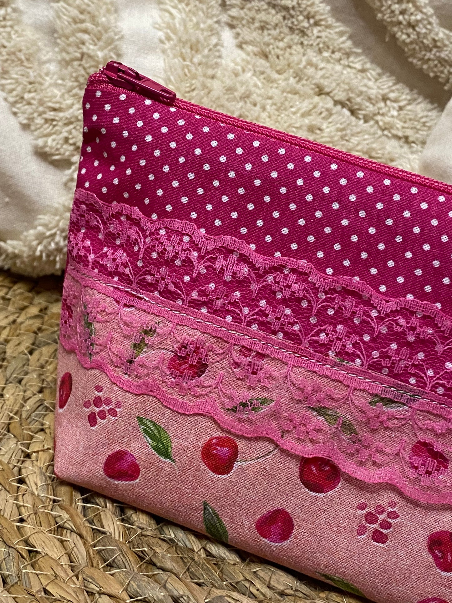 Trousse Virginia - « Food » Rose