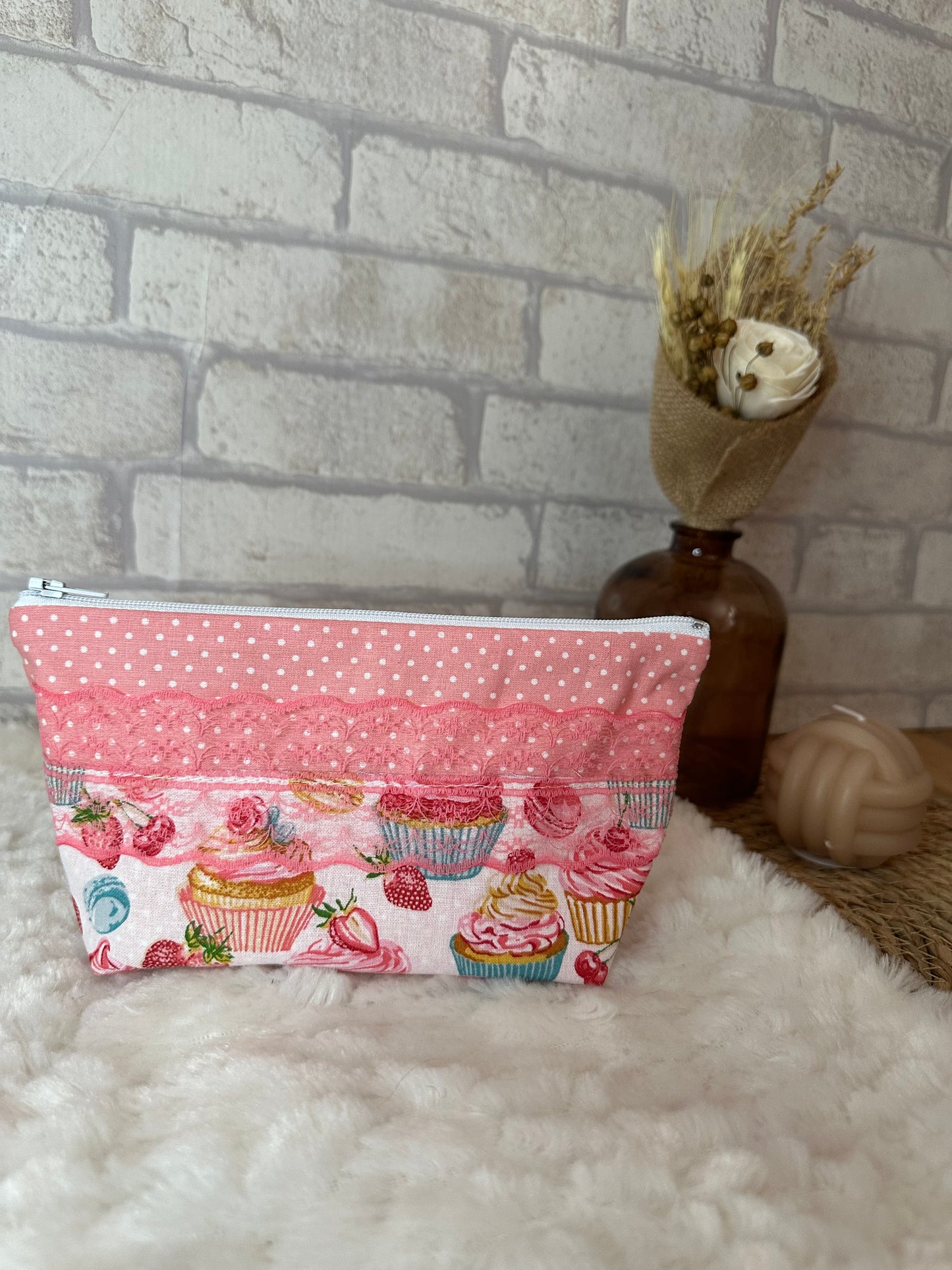 Trousse Virginia - « Food » Rose