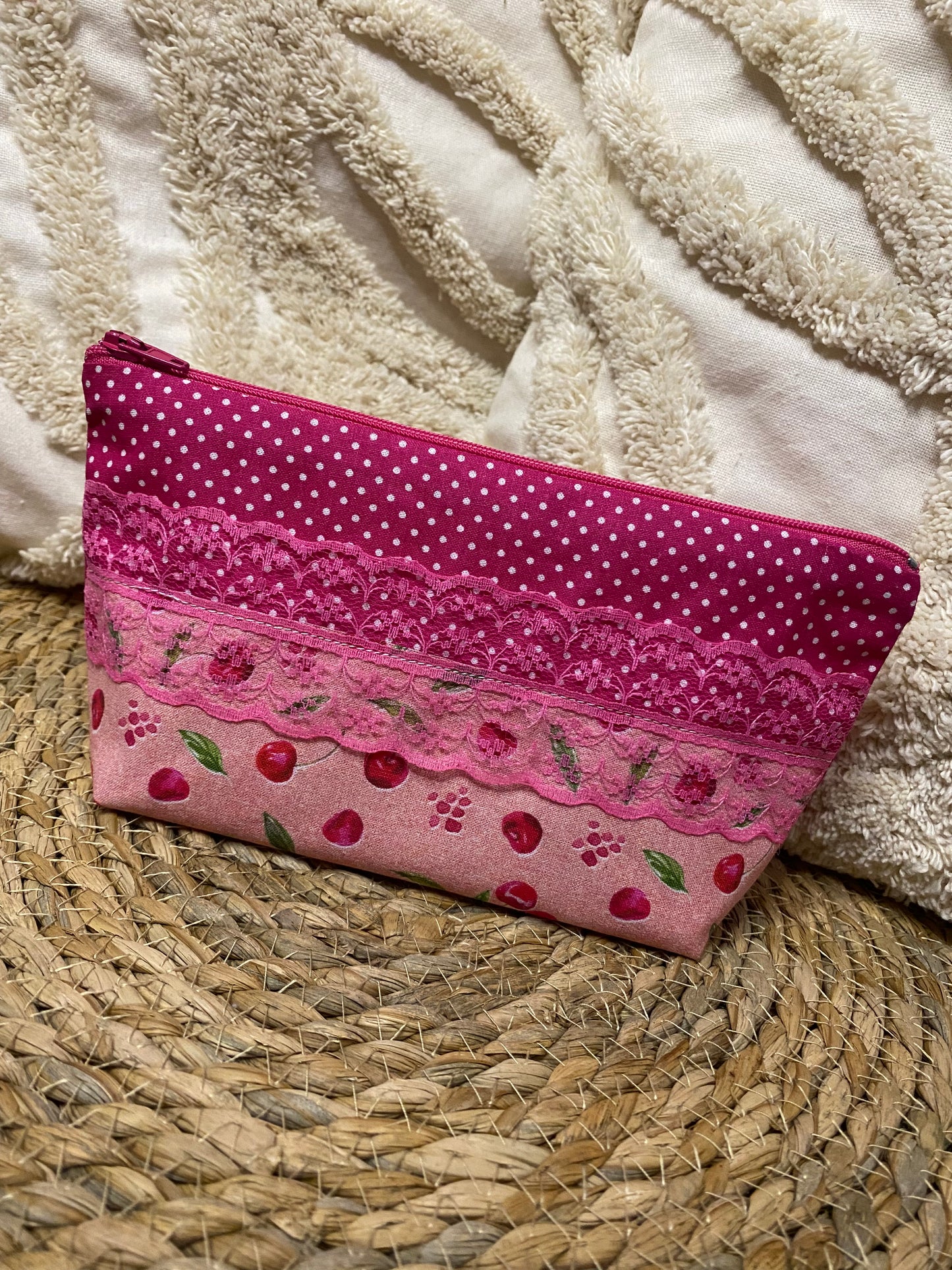 Trousse Amélia - « Food » Rose