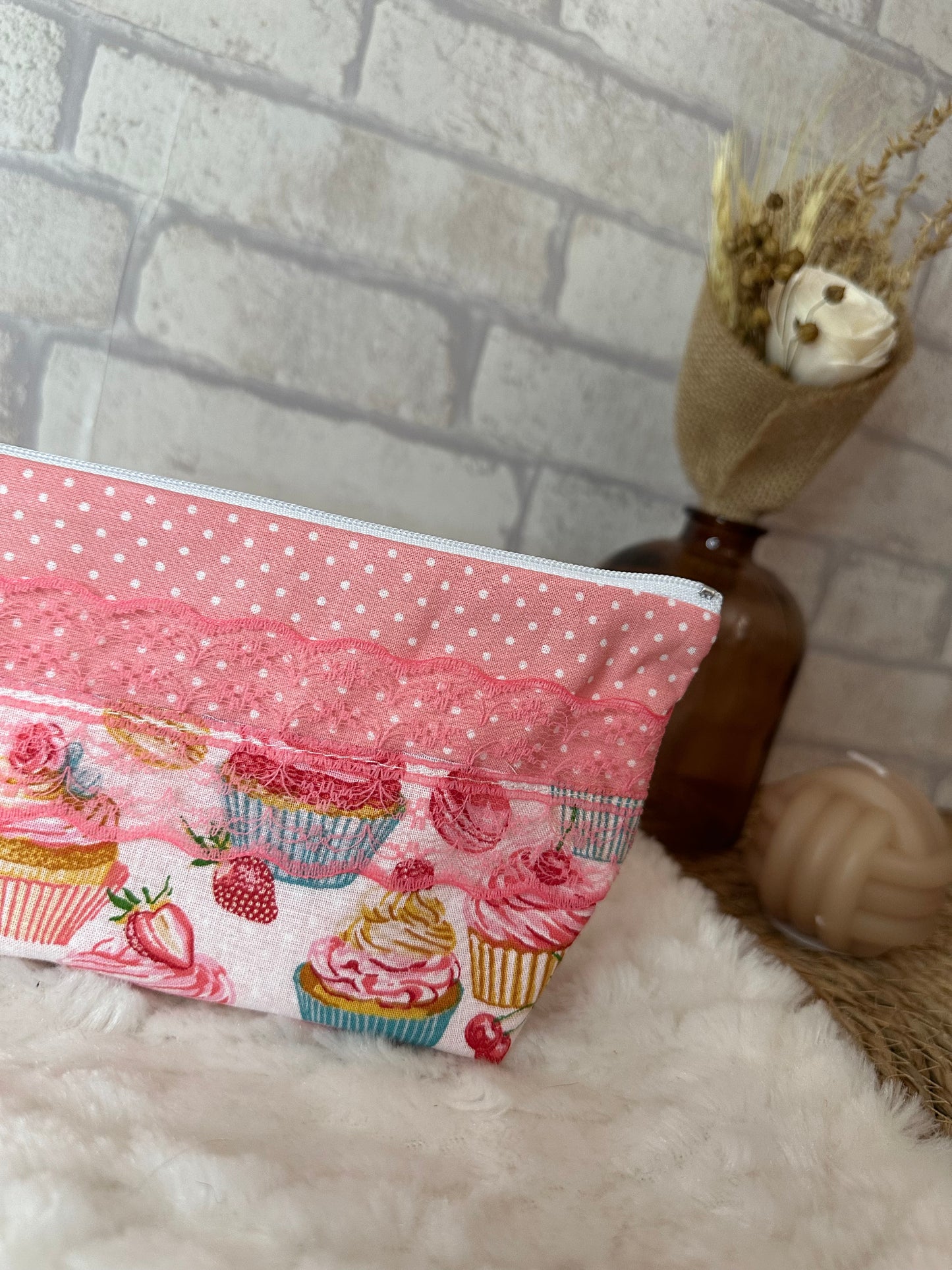 Trousse Virginia - « Food » Rose