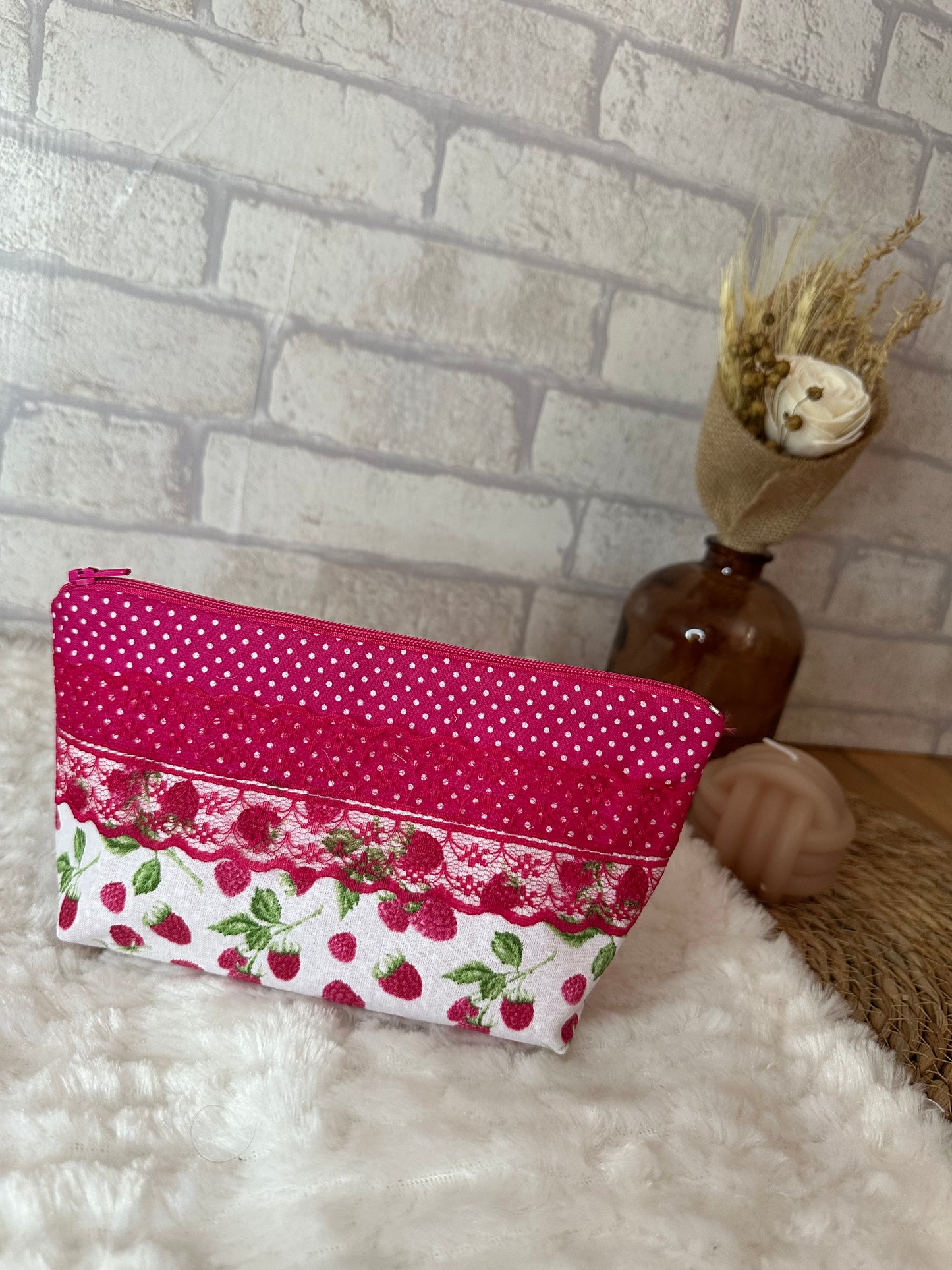 Trousse Virginia - « Food » Rose