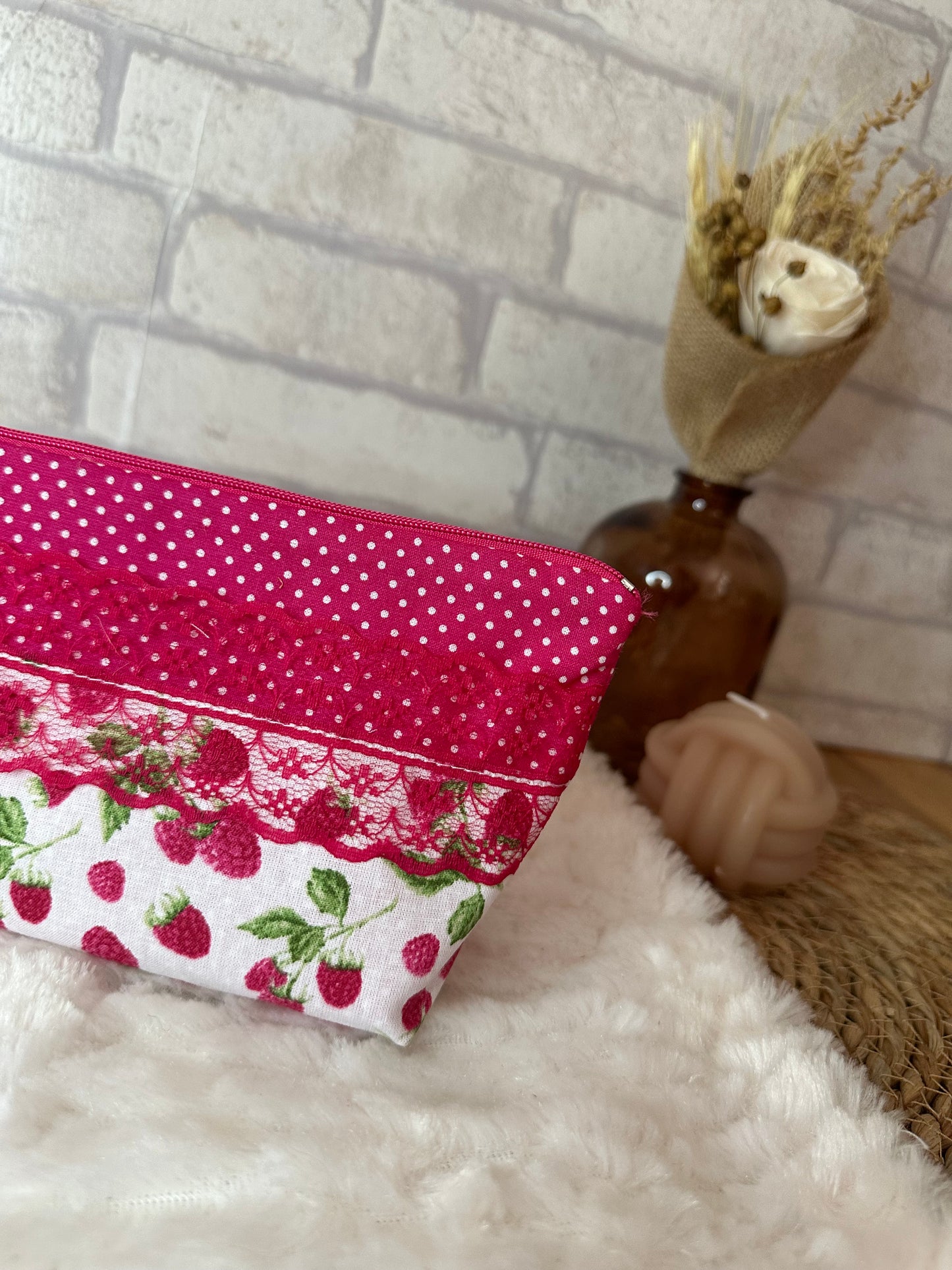 Trousse Virginia - « Food » Rose